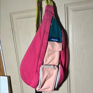 Kavu Pink Sling Pack